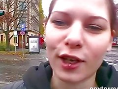 Deutschlandporno! Streetgirls aufgerissen