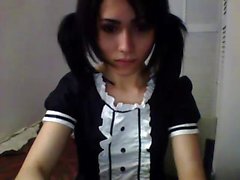 Annabelle 2 Transsexual Shemale femboy solo masturbation