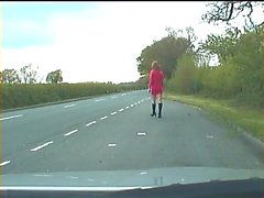 Crossdresser Prostitute On The Road