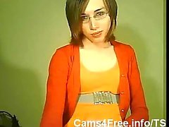 Hot Tranny Strokes On Webcam