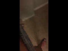 Public Bathroom Jerkoff Session