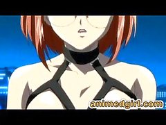 Roped hentai gets fucked by shemale anime