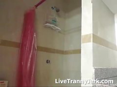 columbian wank in shower
